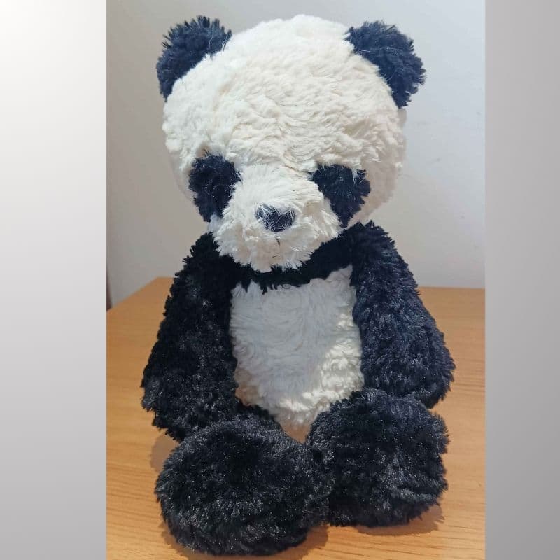 Jellycat Mumble Plush Panda, Black/White