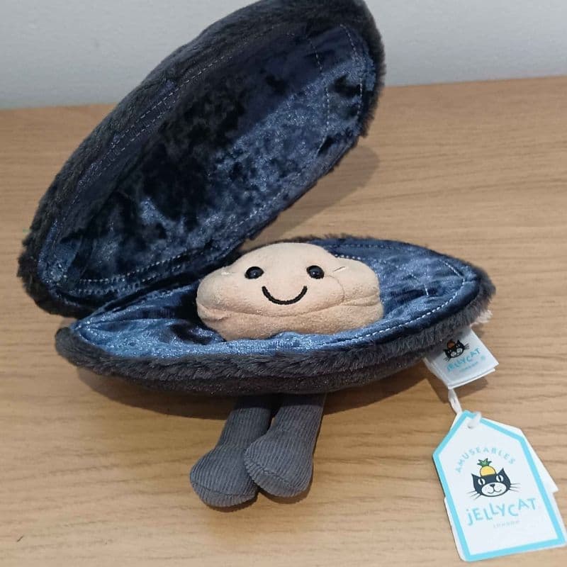 Original Jellycat Amuseables Michelle Mussel plush toy