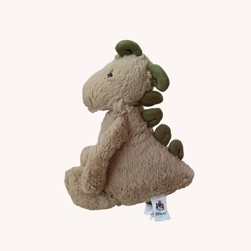 Jellycat Bashful Dino – Original, Small, Retired- VGUC