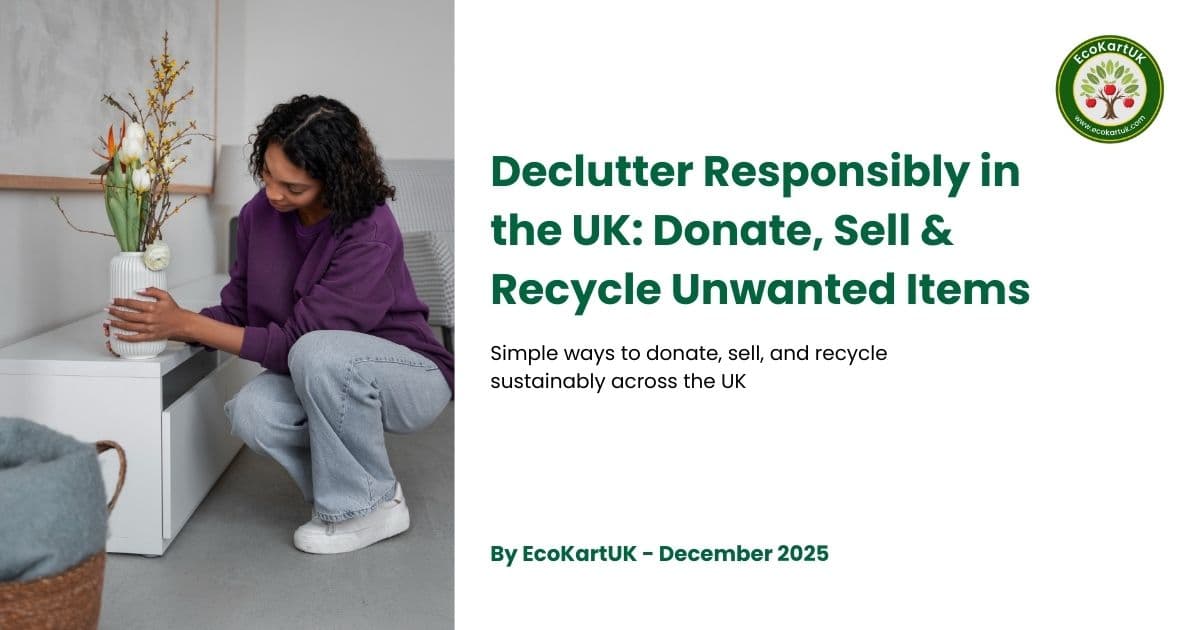 Declutter Responsibly in the UK