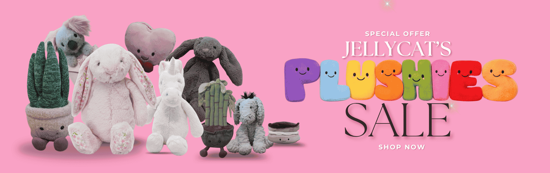 jellycat Plushies Sale Banner by EcoKartUK
