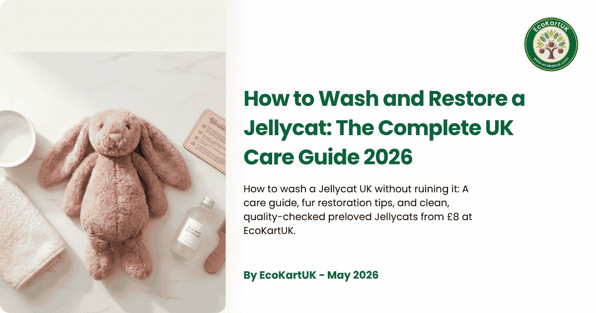 How to Wash and Restore a Jellycat: The Complete UK Care Guide 2026