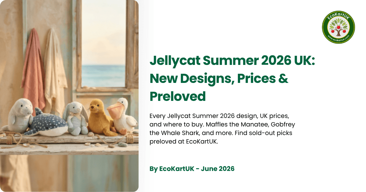 Jellycat Summer 2026 UK: Every New Design, Prices and Where to Buy Including Sold-Out Picks