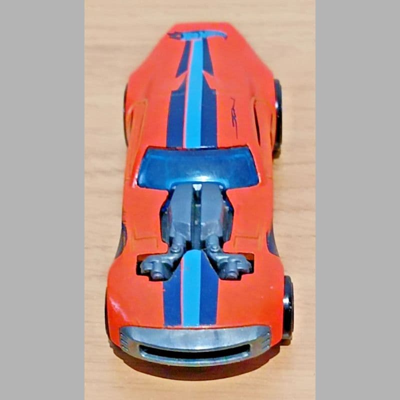 Hot Wheels Nitro Doorslammer Die-Cast Toy Car Orange VGC