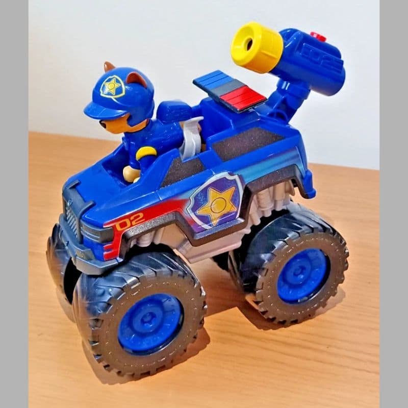 PAW Patrol Dino Rescue Chase Deluxe Rev Up Vehicle Toy Truck VGC