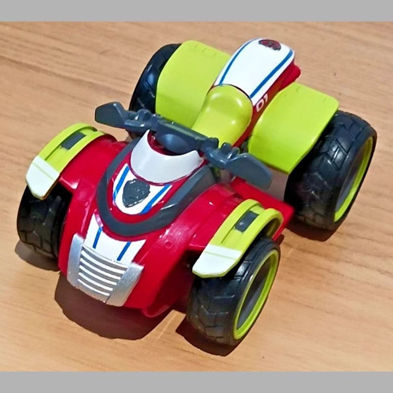 PAW Patrol Ryder Rescue ATV Vehicle Red Green White VGC, Rare, HTF