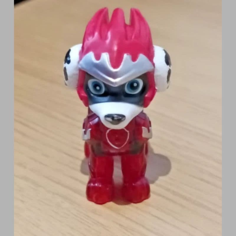 PAW Patrol Marshall Mighty Pups Toy Figure VGC
