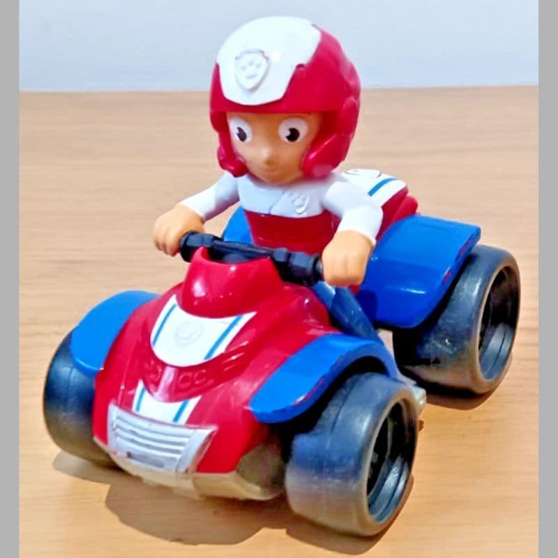 PAW Patrol Spin Master Ryder Rescue ATV Vehicle & Figure VGC