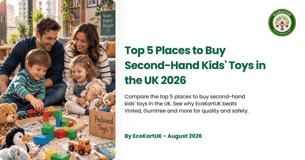 Top 5 Places to Buy Second-Hand Kids' Toys in the UK (2026 Guide)